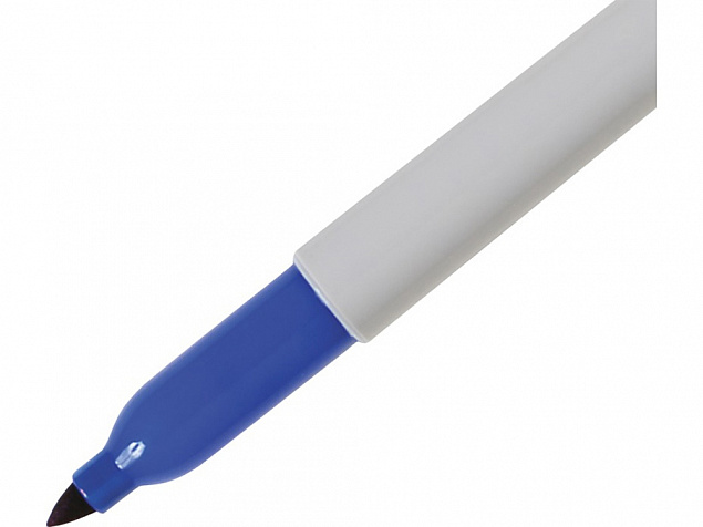 Sharpie® Fine Point маркер, белый с логотипом  заказать по выгодной цене в кибермаркете AvroraStore