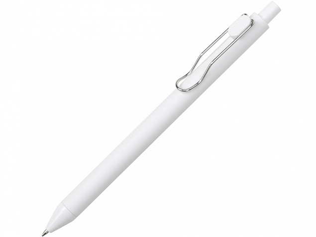 Ручка пластиковая шариковая «Clip», софт-тач с логотипом  заказать по выгодной цене в кибермаркете AvroraStore