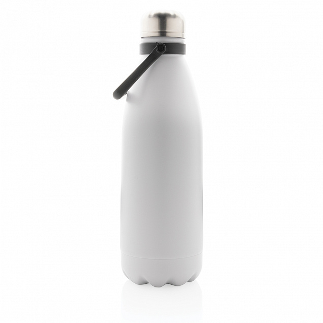 Большая вакуумная бутылка из нержавеющей стали, 1,5 л с логотипом  заказать по выгодной цене в кибермаркете AvroraStore