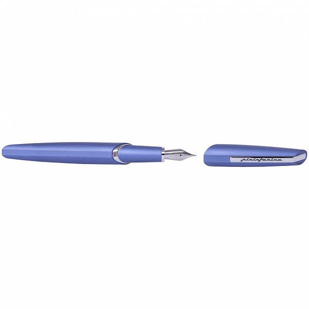 Ручка перьевая PF Two, синяя с логотипом  заказать по выгодной цене в кибермаркете AvroraStore