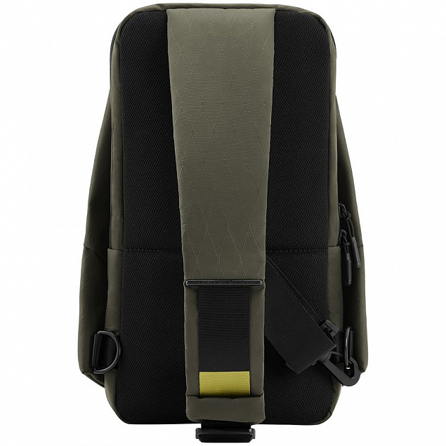 Рюкзак на одно плечо City Sling Bag, зеленый с логотипом  заказать по выгодной цене в кибермаркете AvroraStore
