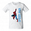Футболка детская Spider-Man, белая с логотипом  заказать по выгодной цене в кибермаркете AvroraStore