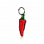 Брелок Hotty, красный с логотипом  заказать по выгодной цене в кибермаркете AvroraStore