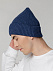 Шапка Tommi, синий меланж с логотипом  заказать по выгодной цене в кибермаркете AvroraStore