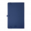 Бизнес-блокнот GLORI, A5, темно-синий, твердая обложка, в линейку с логотипом  заказать по выгодной цене в кибермаркете AvroraStore