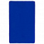 Флисовый плед Warm&Peace, ярко-синий с логотипом  заказать по выгодной цене в кибермаркете AvroraStore
