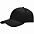 Бейсболка Standard, черная с логотипом  заказать по выгодной цене в кибермаркете AvroraStore