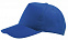 Бейсболка Buzz, ярко-синяя с логотипом  заказать по выгодной цене в кибермаркете AvroraStore