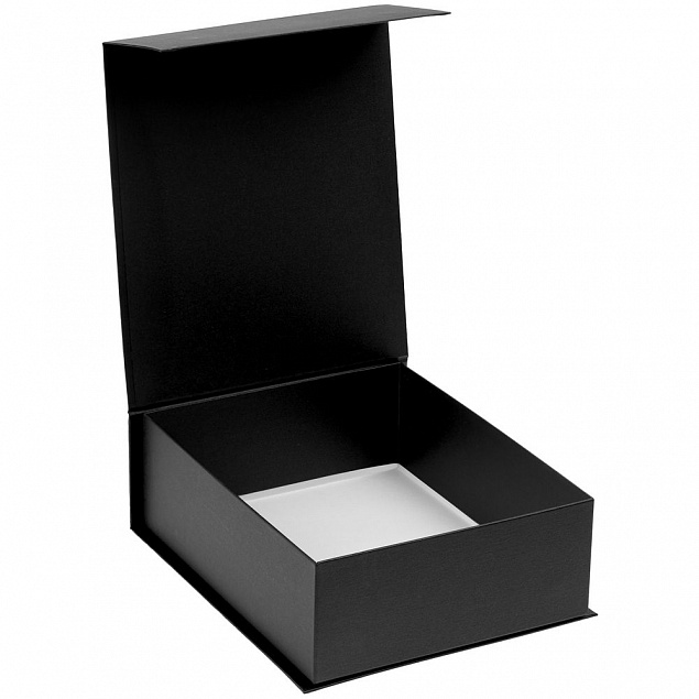 Коробка Flip Deep, серебристая с логотипом  заказать по выгодной цене в кибермаркете AvroraStore