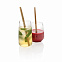 Многоразовые эко-трубочки для напитков Bamboo, набор 2 шт. с логотипом  заказать по выгодной цене в кибермаркете AvroraStore