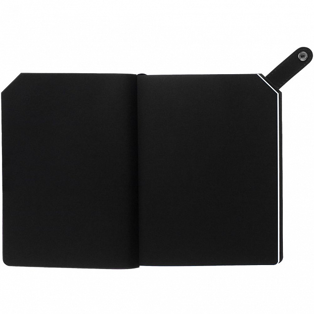 Ежедневник Angle, недатированный, черный с логотипом  заказать по выгодной цене в кибермаркете AvroraStore
