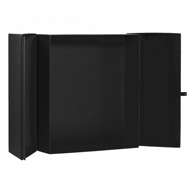Коробка Wingbox, черная с логотипом  заказать по выгодной цене в кибермаркете AvroraStore