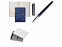 Набор: блокнот A6, ручка роллер с логотипом  заказать по выгодной цене в кибермаркете AvroraStore
