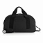 Дорожная сумка на колесах Basic, черный с логотипом  заказать по выгодной цене в кибермаркете AvroraStore