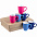 Набор кружек Good Morning c покрытием софт-тач, синий с логотипом  заказать по выгодной цене в кибермаркете AvroraStore