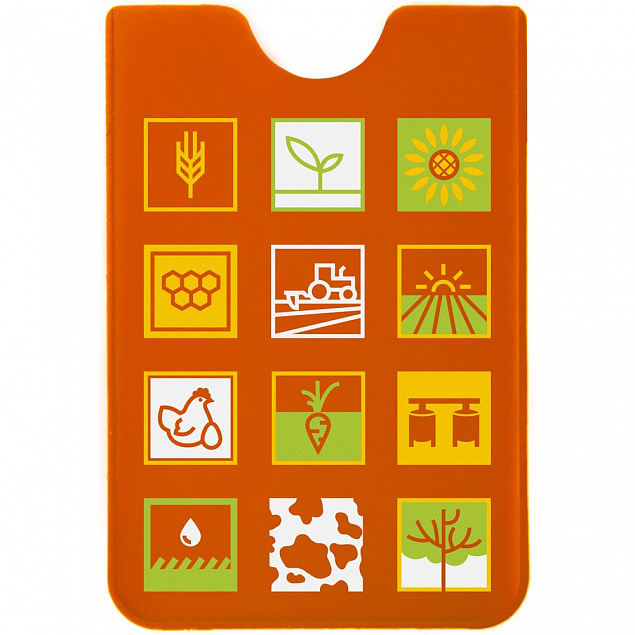 Чехол для карточки Industry, сельское хозяйство с логотипом  заказать по выгодной цене в кибермаркете AvroraStore