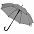 Зонт-трость Standard, серый с логотипом  заказать по выгодной цене в кибермаркете AvroraStore