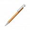 Ручка шариковая с подставкой для смартфона CLARION, бамбук, пластик с пшеничным волокном с логотипом  заказать по выгодной цене в кибермаркете AvroraStore