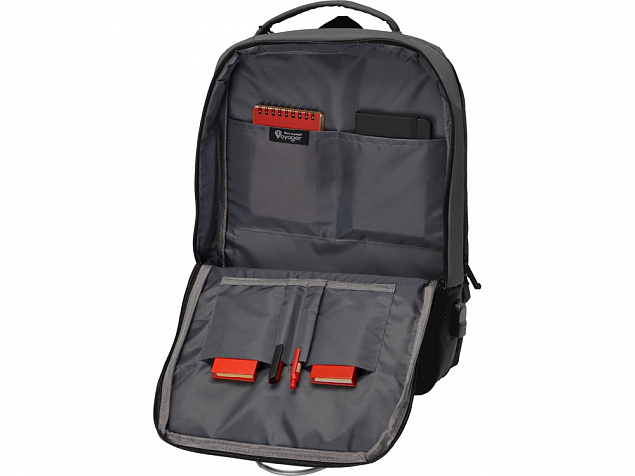 Рюкзак «Slender» для ноутбука 15.6'' с логотипом  заказать по выгодной цене в кибермаркете AvroraStore