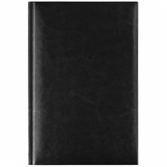 Ежедневник Birmingham, А5, датированный (2024 г.), черный с логотипом  заказать по выгодной цене в кибермаркете AvroraStore