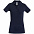 Рубашка поло женская Safran Timeless темно-синяя с логотипом  заказать по выгодной цене в кибермаркете AvroraStore