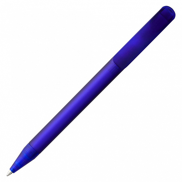 Ручка шариковая Prodir DS3 TFF, синяя с логотипом  заказать по выгодной цене в кибермаркете AvroraStore