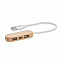 3-портовый USB-концентратор с д с логотипом  заказать по выгодной цене в кибермаркете AvroraStore