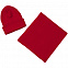 Шапка Life Explorer, красная с логотипом  заказать по выгодной цене в кибермаркете AvroraStore