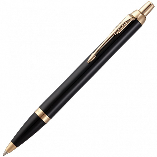 Ручка шариковая Parker IM Core K321 Black GT M с логотипом  заказать по выгодной цене в кибермаркете AvroraStore