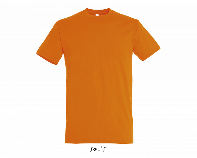 Фуфайка (футболка) REGENT мужская,Оранжевый XXS с логотипом  заказать по выгодной цене в кибермаркете AvroraStore