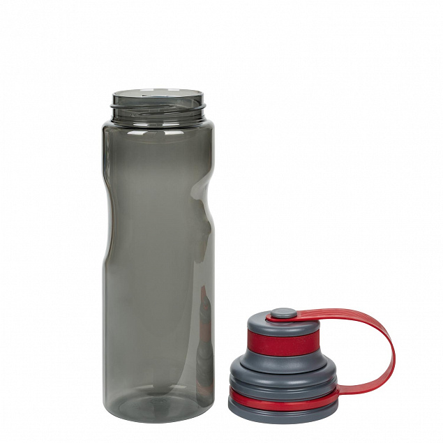 Спортивная бутылка для воды, Cort, 670 ml, серая с логотипом  заказать по выгодной цене в кибермаркете AvroraStore