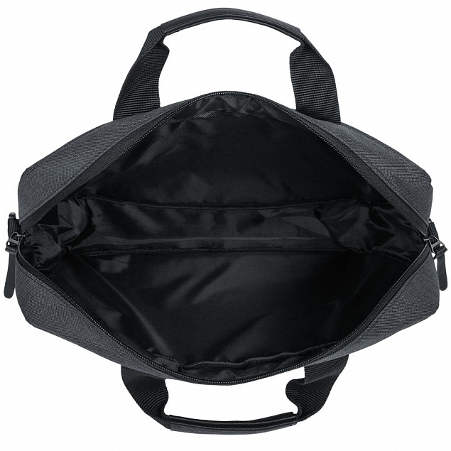 Конференц-сумка Burst, темно-серая с логотипом  заказать по выгодной цене в кибермаркете AvroraStore
