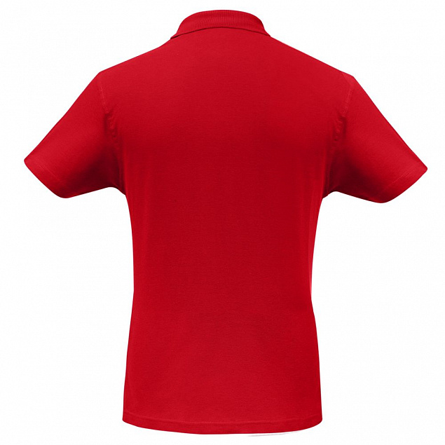 Рубашка поло ID.001 красная с логотипом  заказать по выгодной цене в кибермаркете AvroraStore