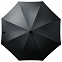 Зонт-трость Alessio, черный с логотипом  заказать по выгодной цене в кибермаркете AvroraStore