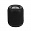 Колонка Bluetooth DRHUM круглая, черная с логотипом  заказать по выгодной цене в кибермаркете AvroraStore
