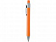 Ручка шариковая Athens черные чернила, оранжевый с логотипом  заказать по выгодной цене в кибермаркете AvroraStore
