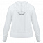 Толстовка женская Hooded Full Zip белая с логотипом  заказать по выгодной цене в кибермаркете AvroraStore
