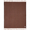 Плед Brera Testa Di Moro, коричневый с логотипом  заказать по выгодной цене в кибермаркете AvroraStore
