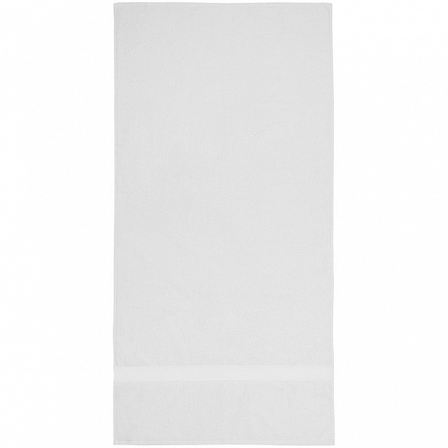 Полотенце Soft Me Light, среднее, белое с логотипом  заказать по выгодной цене в кибермаркете AvroraStore
