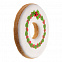 Печенье «Рождественский венок» с логотипом  заказать по выгодной цене в кибермаркете AvroraStore