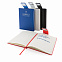 Блокнот с закладкой-фонариком, красный с логотипом  заказать по выгодной цене в кибермаркете AvroraStore