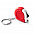 Рулетка- брелок 1 м TRESNA, Красный с логотипом  заказать по выгодной цене в кибермаркете AvroraStore