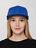 Бейсболка Snapback с прямым козырьком, ярко-синяя с логотипом  заказать по выгодной цене в кибермаркете AvroraStore
