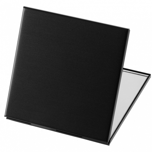 Зеркало PocketMe, черное с логотипом  заказать по выгодной цене в кибермаркете AvroraStore