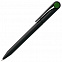 Ручка шариковая Prodir DS1 TMM Dot, черная с зеленым с логотипом  заказать по выгодной цене в кибермаркете AvroraStore