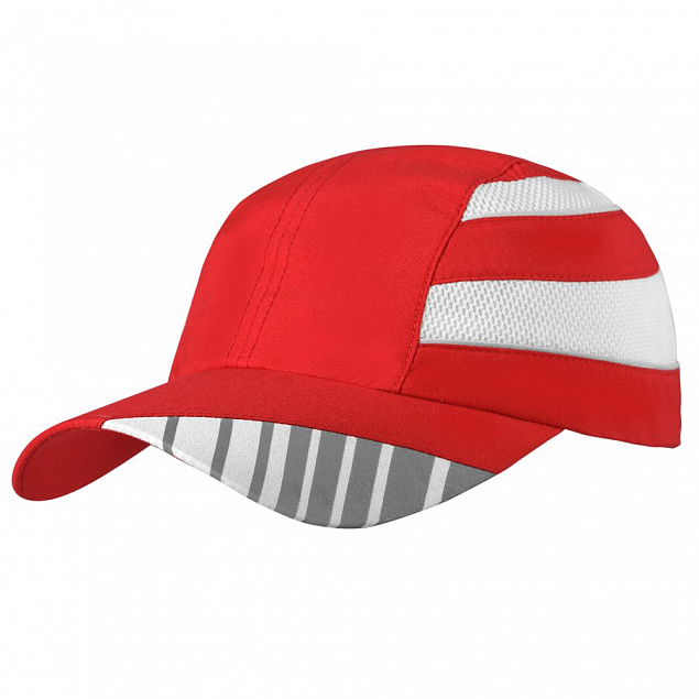 Бейсболка Ben Nevis, красная с логотипом  заказать по выгодной цене в кибермаркете AvroraStore