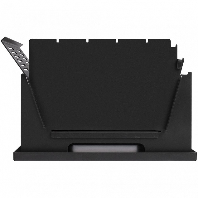 Складной мангал Chop Top, черный с логотипом  заказать по выгодной цене в кибермаркете AvroraStore
