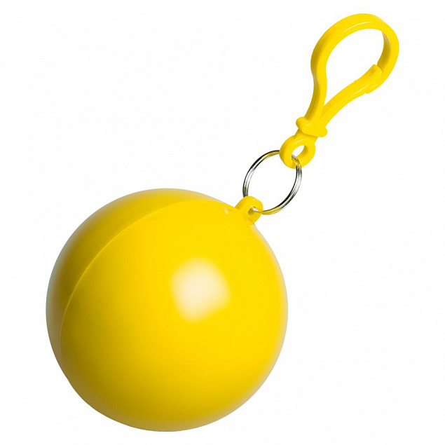 Дождевик в круглом футляре NIMBUS, желтый с логотипом  заказать по выгодной цене в кибермаркете AvroraStore