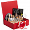 Коробка на лентах Tie Up, красная с логотипом  заказать по выгодной цене в кибермаркете AvroraStore