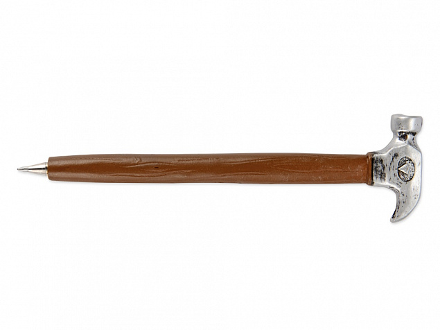Ручка шариковая «Молоток» с логотипом  заказать по выгодной цене в кибермаркете AvroraStore